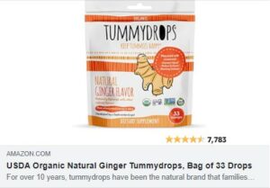 Ginger Tummydrops