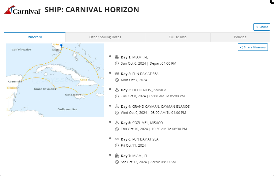 Carnival Horizon